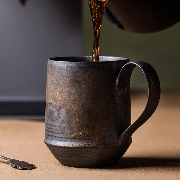 Ceramic Coffee MugGold-plated Couple's Matching Mugs